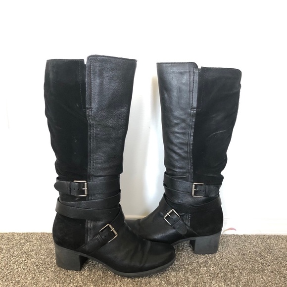 Miz Mooz Suede/Leather Boots - Picture 1 of 5